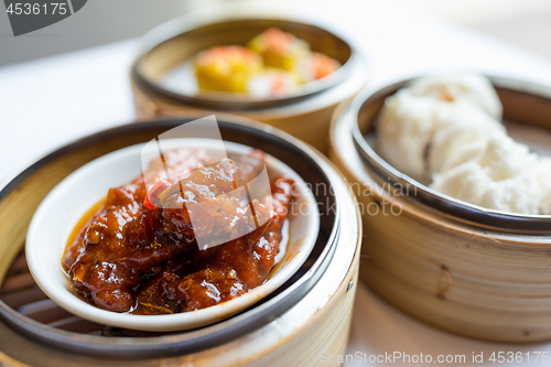 Image of Chinese tea, dim sum