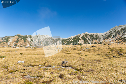 Image of Tateyama in autumn season