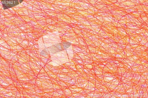 Image of Crayon circular scribble background