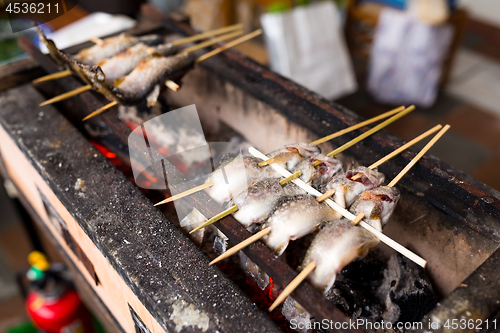 Image of Japanese traditional grilled fish 