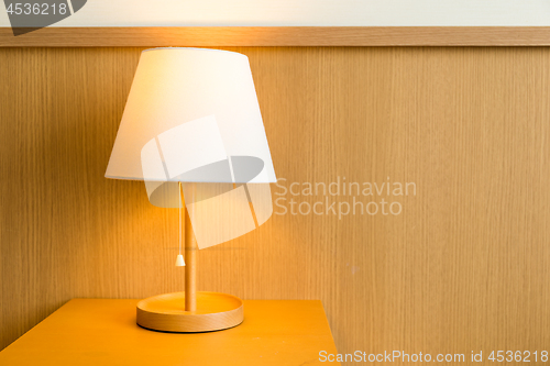 Image of Lamp on bedside