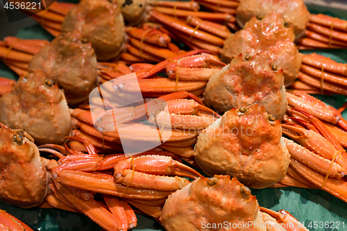 Image of Crabs selling in seafood market