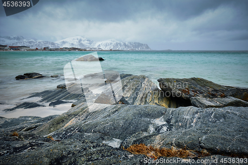 Image of Lofoten islands landscape