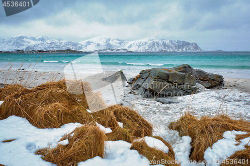 Image of Lofoten islands landscape