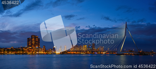 Image of Erasmus Bridge, Rotterdam, Netherlands