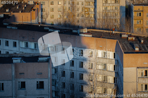 Image of Abandoned Cityscape in Pripyat, Chernobyl Exclusion Zone 2019