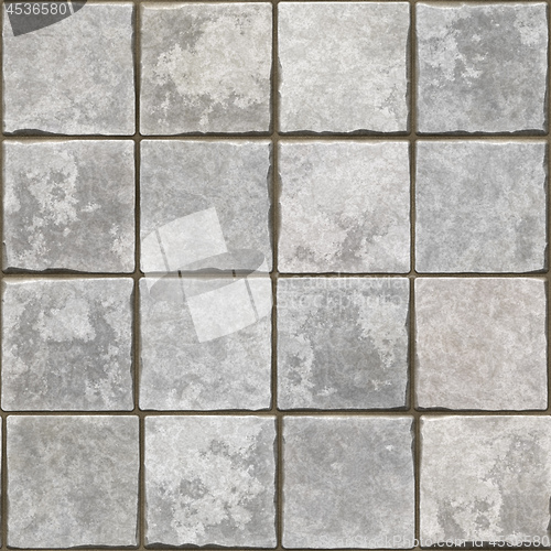 Image of seamless gray tiles background
