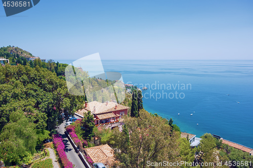 Image of ocean at Sicily Italy