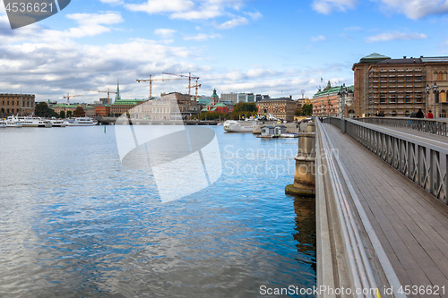 Image of Stockholm harbor