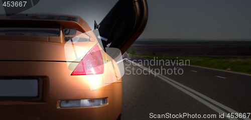 Image of Car on the highway