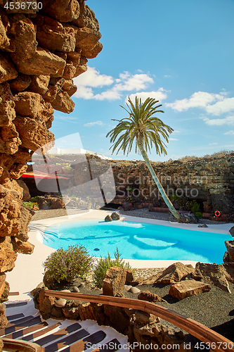 Image of Jameos del Agua pool in Lanzarote