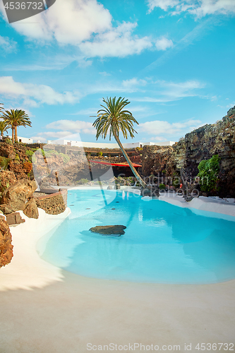 Image of Jameos del Agua pool in Lanzarote