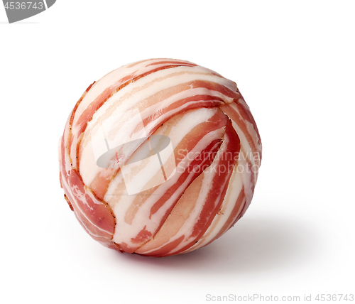Image of ball of prosciutto slices