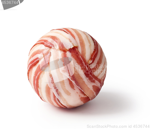 Image of ball of prosciutto slices