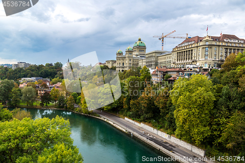 Image of Federal palace of Switzerland in Bern