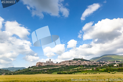 Image of Assisi in Italy Umbria