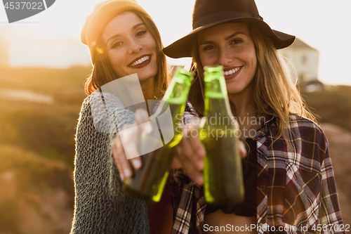 Image of Enjoying life with a toast