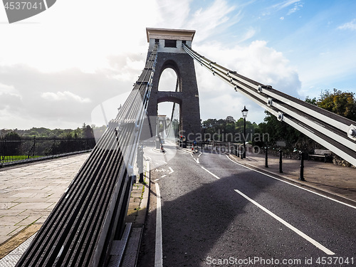 Image of HDR Clifton Suspension Bridge in Bristol