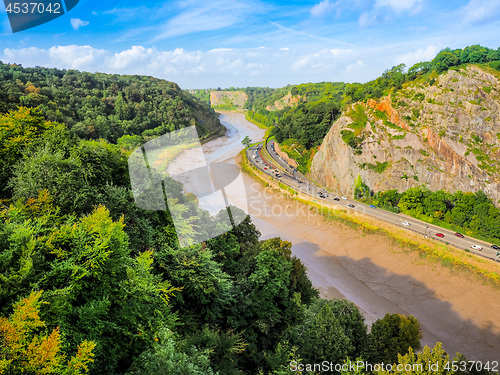 Image of HDR River Avon Gorge in Bristol