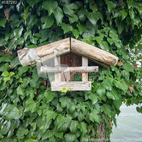 Image of wooden bird house