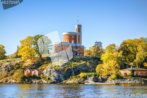 Image of small castle at Stockholm Sweden