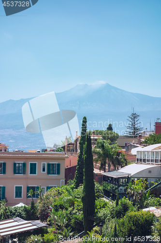 Image of Etna at Sicily Italy