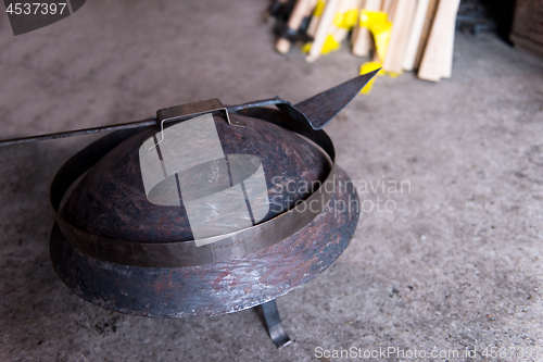 Image of A blacksmith shop