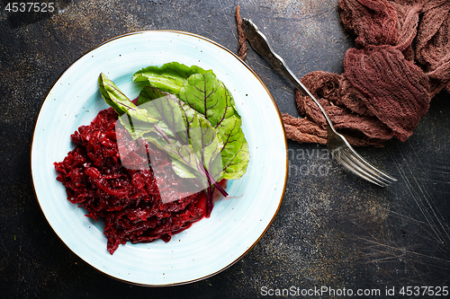 Image of beet caviar