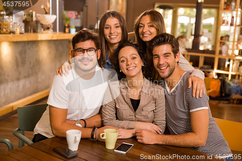 Image of Friends posing to the camera 