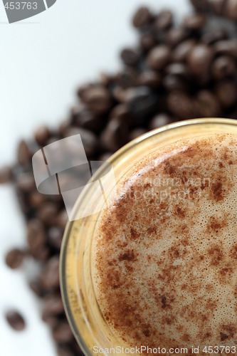 Image of Latte Macchiato in glass