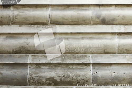 Image of trextural architectural detail of stone profile