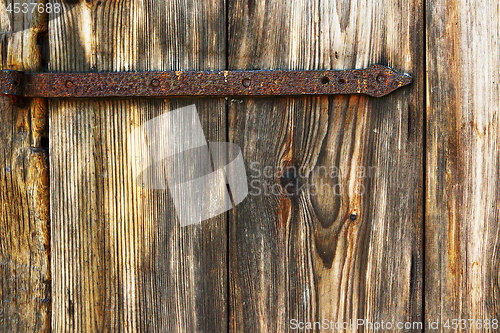 Image of detail of wood texture on old door