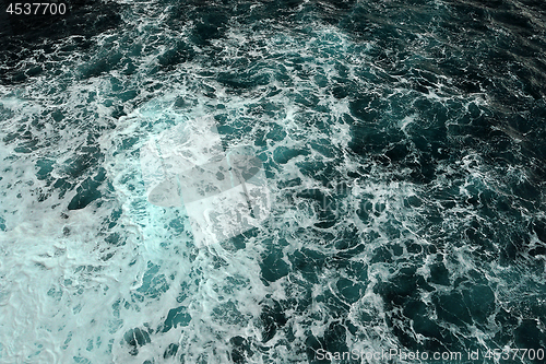 Image of splashy sea water surface