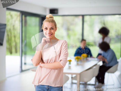 Image of Portrait of successful Businesswoman