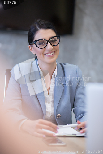 Image of Portrait of successful Businesswoman