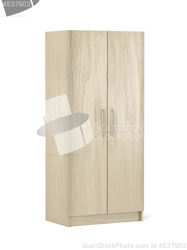 Image of Wooden wardrobe