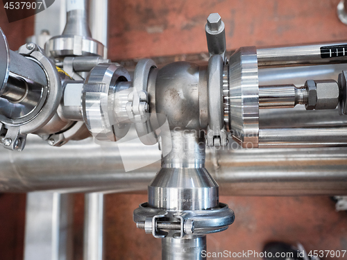 Image of Stainless steel pipes and connections