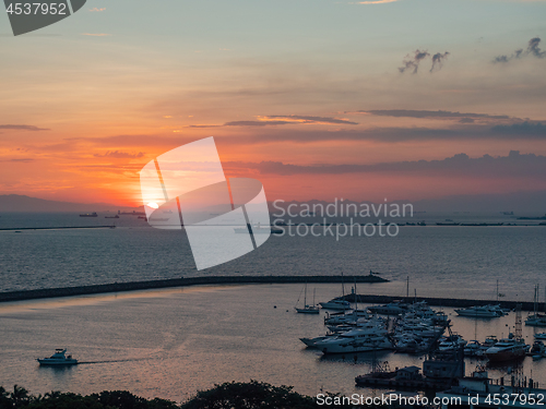 Image of Sunset at Manila Bay