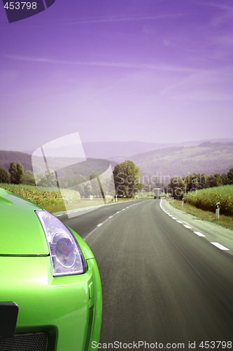 Image of Car on the road.