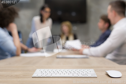 Image of computer mouse and keyboard