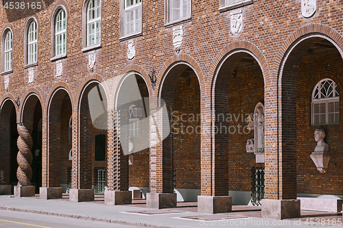 Image of Archway of Brick Building