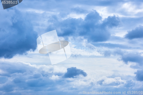 Image of beautiful cloudy sky.paronama