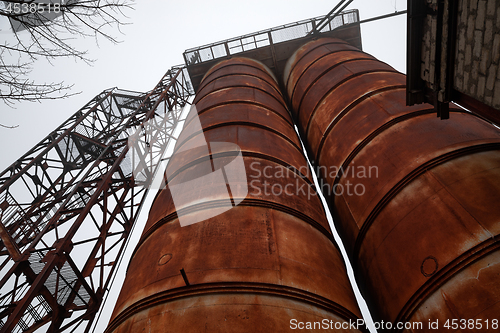 Image of Abandoned cement factory near Chernobyl Nuclear Power Plant