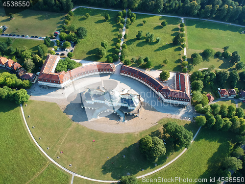 Image of the famous castle Solitude at Stuttgart Germany