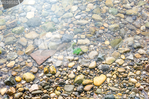 Image of water pebbles background