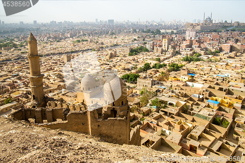 Image of Mosque and Mausoleum of Shahin Al-Khalwati view over Cairo