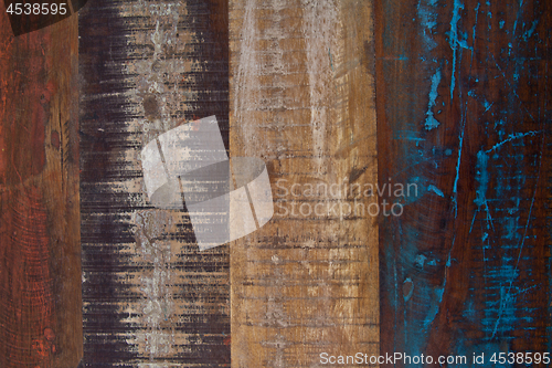 Image of Wooden grunge wooden painted texture. 