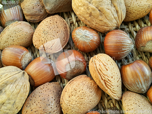 Image of Mix of different types nuts