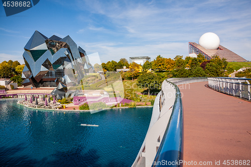 Image of Futuroscope theme park in Poitiers, France