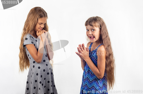 Image of Girl comes up with a punishment for her friend for arguing argument